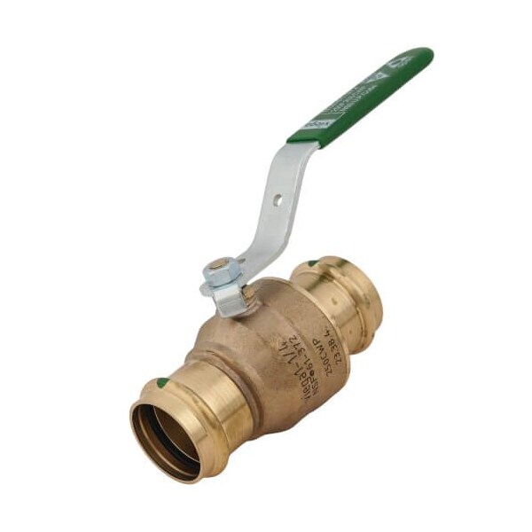 Viega ProPress ball valve P1 1.25 P2 1.25 bronze 79935 - main