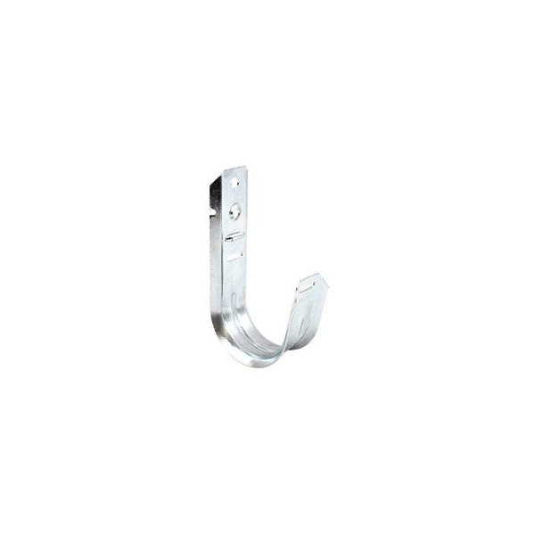 Cable Wholesale 2 Inch J-Hook, Wall Mount Style with Retainer Clips, 25 pack 92J1-40003 - main