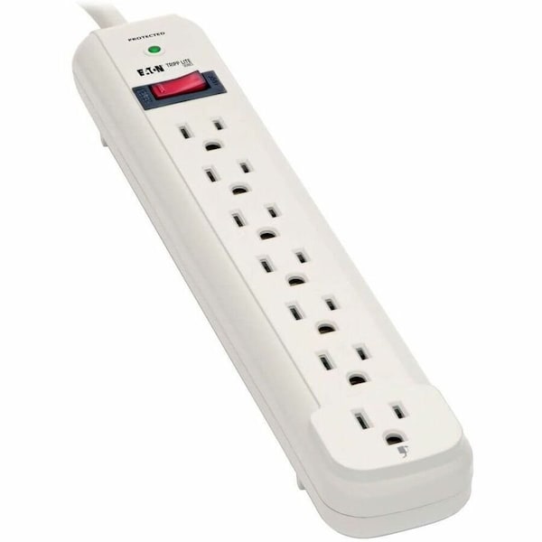 Eaton Tripp Lite Series Protect It 7-Outlet Surge Protector, 25 ft. Cord, 1080 Joules, TLP725 - main