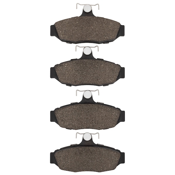 Dynamic Friction Co DFC 5000 Advanced Brake Pads - Semi Metallic 1551-0545-00 - main