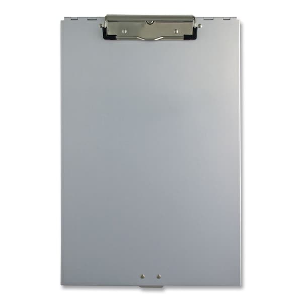 Saunders Cruiser Mate Aluminum Storage Clipboard, 0.5" Clip Capacity, Holds 8.5 x 11 Sheets, Silver 21118 - main