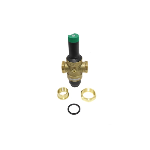 Resideo Pressure Regulating Valve 1 1/2'' FPT Union Inlet 25-90 Psi Adjustable Outlet Potable Water Body DS06-104-SUT-LF - main