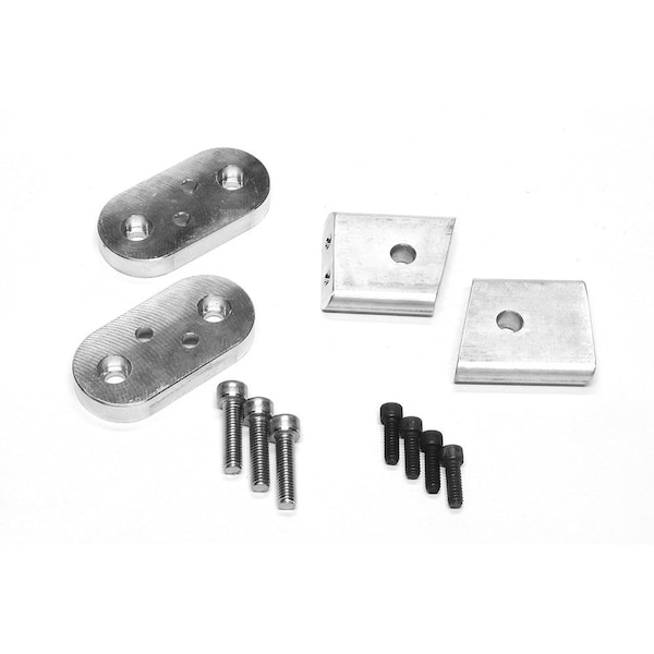 Southern Truck 07-15 WRANGLER JK ALUMINUM LOWER WINDSHIELD LED LIGHT MOUNTS 55103 - main