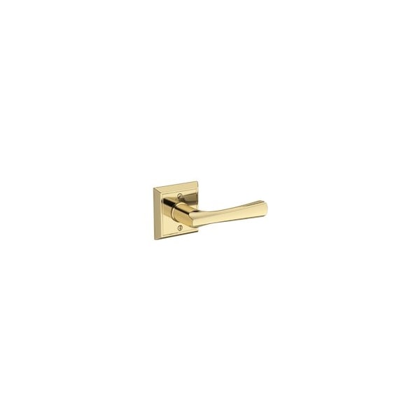 Baldwin Residential Door Levers Half Dummy Right Hand Non-Lacquered Brass HDWYNCHR031 - main