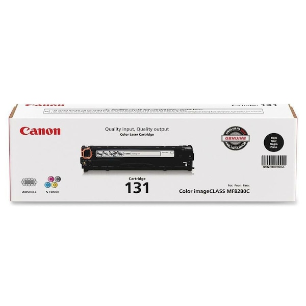 Canon Cartridge, Laser, 131, Bk CRTDG131BK - main
