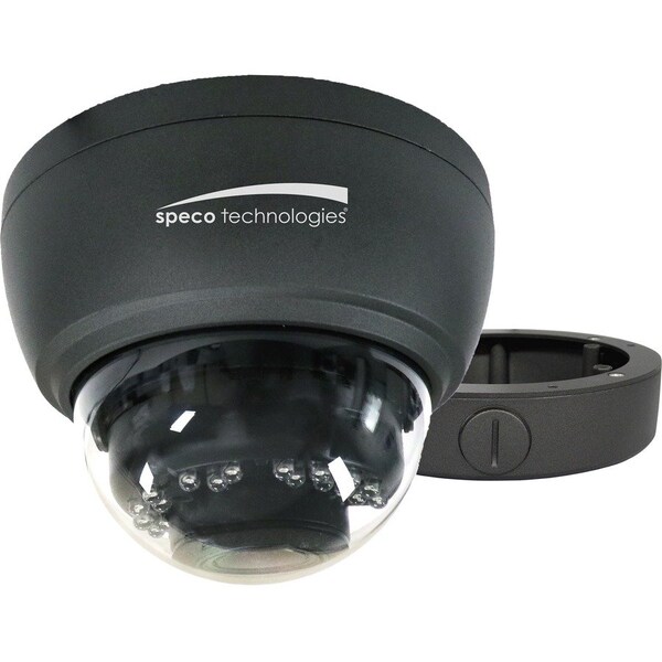 Speco Technologies 2MP HD-TVI Intensifier Dome Camera 5-50mm motorized lens, Included Junction Box, Dark Grey, TAA HT7250TM - main