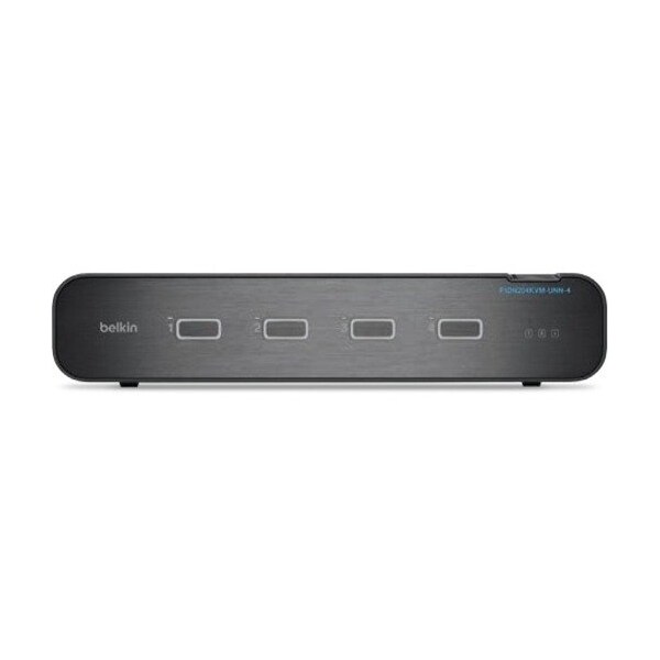Belkin 4 PT 2 HD DP/HDMI UNVL SKVM WO/CAC PP4.0 F1DN204KVM-UNN4 - main