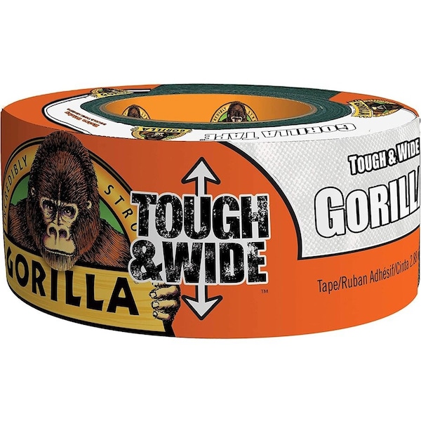 Gorilla Glue Duct Tape, White, 25 yd L, 2-7/8 in W 6025302 - main