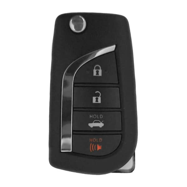 Aks Keys 2018 - 2022 Toyota Camry Corolla Flip Key Fob 4B FCC# HYQ12BFB Only US. Production RC-TOYOTA-87C - main