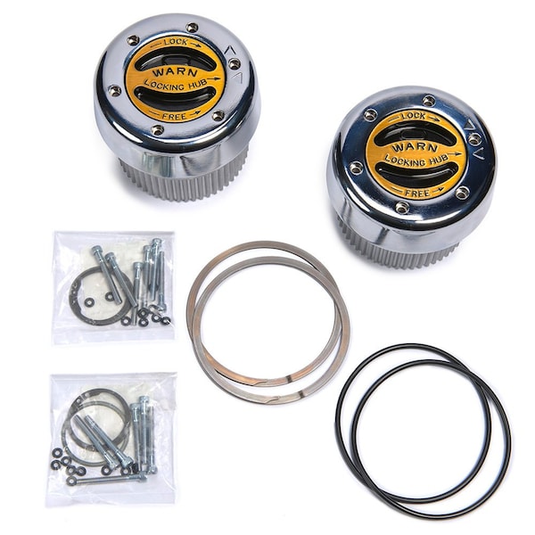 Warn Locking Hub Premium Manual Manual; 35 Spline; Set Of 2 62672 - main