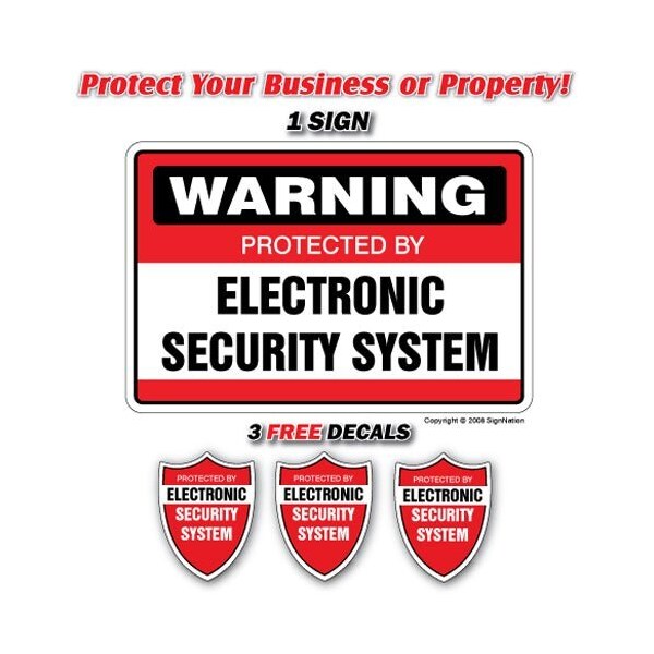 Signmission 13 in Height, 0.2 in Width, Plastic, SEC-Electronic1-3, SEC-Electronic1-3 SEC-Electronic1-3 - main