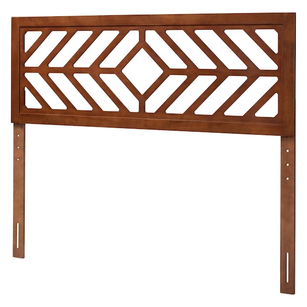 Baxton Studio Olsen Wood Headboard with Geometric Cutout Design, Full 265-14462-ZORO - main