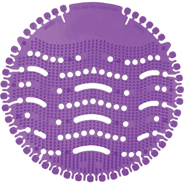 Hospeco UltraAir Deodorizing Urinal Screen, Purple Lavender - Box of 10 ULTRA-PC - main