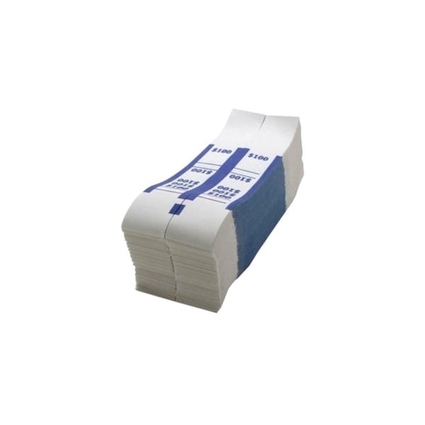 Sparco Strap, Currency, $100, Blue Pk SPRBS100WK - main
