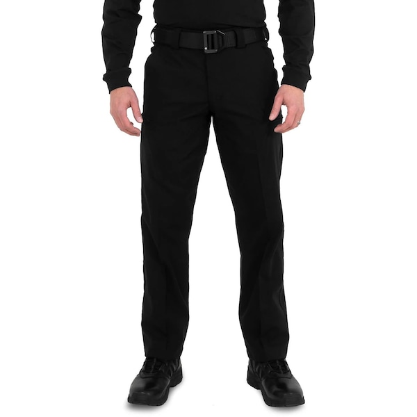 First Tactical TACTICAL UNIFORM PANTS, 32 in, Black, 35% Cotton Ripstop, 65% Polyester 114041 - main