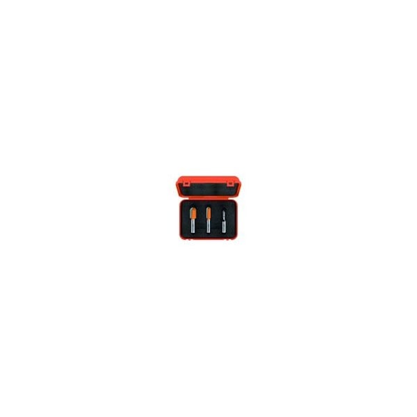 Cmt ROUND NOSE SET R =1/8in - 1/4in - 3/8in S=1/4in (3-PCS.) 814.001.11 - main