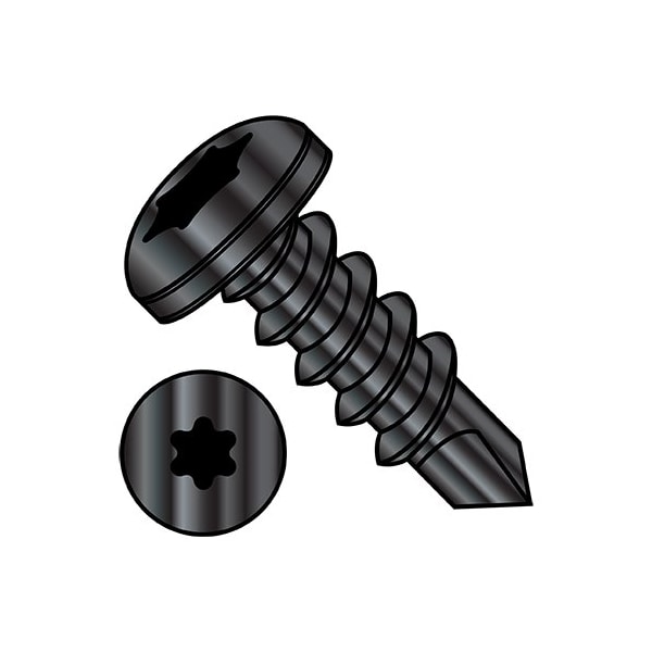 Zoro Select Torx Pan Machine Screw, 10000 PK 0810KTPBZ - main