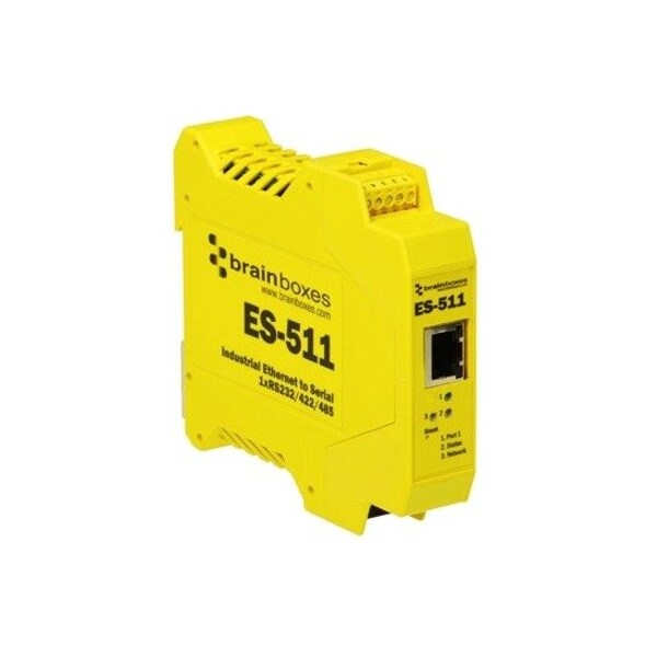 Brainboxes Ltd Brainboxes Industrial Ethernet to Serial 1xRS232/422/485 ES-511 - main