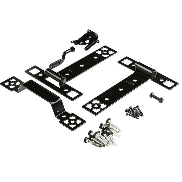 National Hardware V8432 Blk Gate Kit N109-316 - main