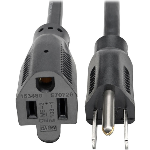 Eaton Tripp Lite Series Power Extension Cord, NEMA 5-15P to NEMA 5-15R - 13A, 120V, 16 AWG, 15 ft. P024-015-13A - main