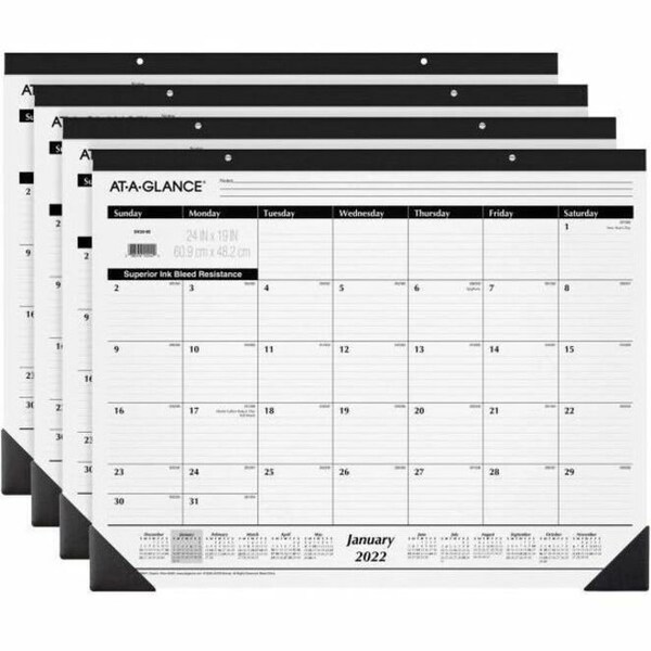 At-A-Glance Calendar, Dskpd, 12Mth, Norefl AAGSK3000BD - main