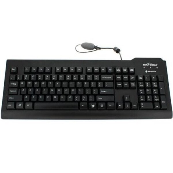 Sealshield Seal Clean' Waterproof Keyboard w/Key Lock SSKSV207 | Zoro