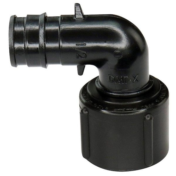 Apollo Elbow, 1/2 in, PEX x Female Swivel, Poly Alloy, 200 psi Pressure, 5PK EPXPAFES125PK - main