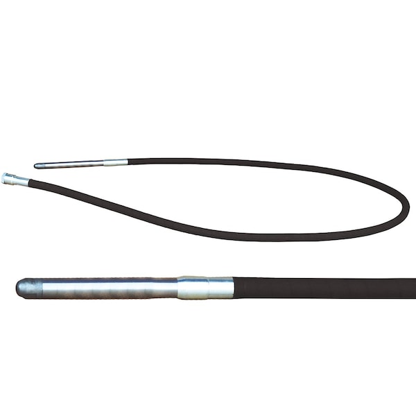 Tomahawk Power 10 ft Concrete Vibrator Flexible Shaft Hose and 1 Inch Head TVW10-P1 - main
