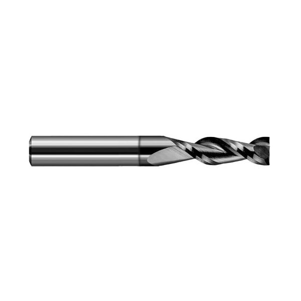 Harvey Tool 0.0937in 3/32 Cutter DIA x 0.2790in L of Cut Carbide Square Upcut End Mill High Helix for Plastic 898193-C4 - main
