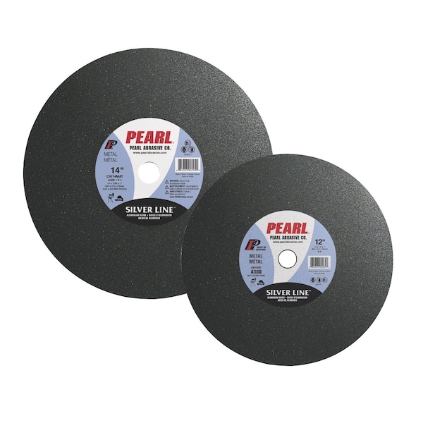 Pearl 14 in Dia, 1/8 in Thick, 1 in Arbor Hole Size, Ferrous Metals, Iron, Steel, Angle Iron, Rebar, Pipe CW14MAT - main