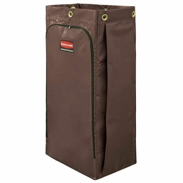 Rubbermaid Commercial Replacement Bag, 10-1/2 in. W, Brown, Vinyl 1966885 - main