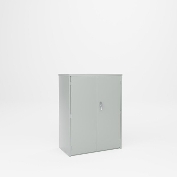 Pucel Heavy Duty Storage Cabinet, 36 in W x 48 in H x 19 in D, Gray HDSC-3648-19-2 - main