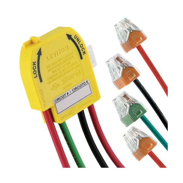 Leviton Wiring Module, 20A, 4 Push-In Leads M3WSW-WST - main