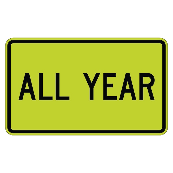 Sign Solutions Usa Traffic Sign, 24 in Width, Aluminum Sign, Horizontal Rectangle DUS12DFG2412S4-7P - main