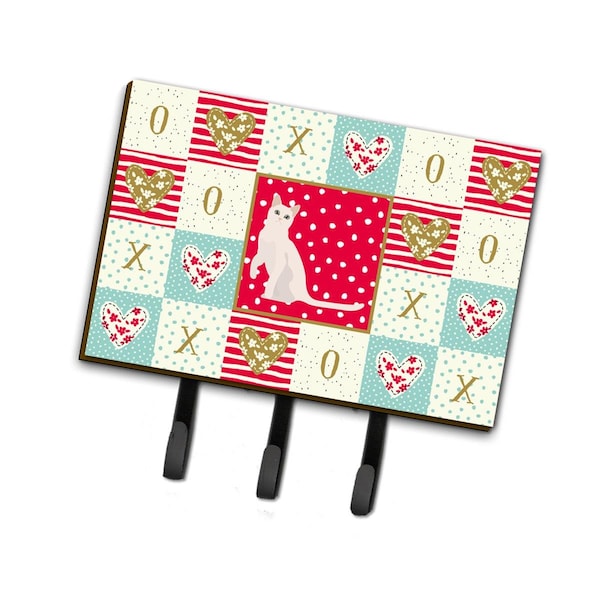 Carolines Treasures 6 x 2 x 9 in. Burmilla No.1 Cat Love Leash or Key Holder CK5749TH68 - main