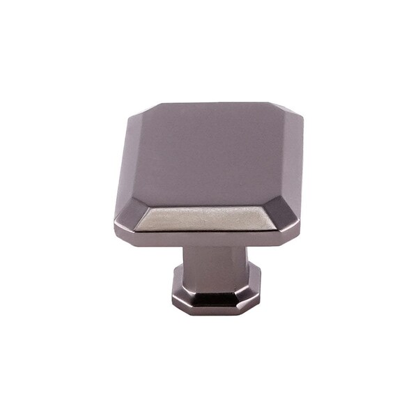 Pride Industrial 1-1/2in Rectangle Cabinet Knob Dark Pewter Finish K92430DP - main