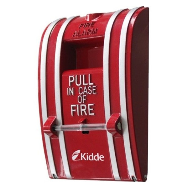 Kidde Fire Alarm Pull Station, Red, 2-1/2" D K-270A-SPO - main