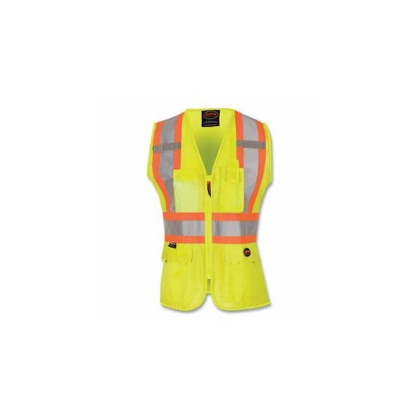 Pioneer 139U Ladies Mesh Safety Vest, Size L, Green 852-V1021860U-L - main