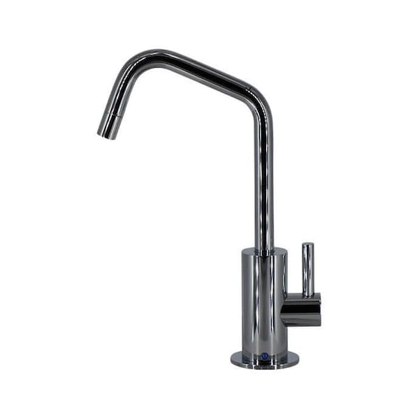 Mountain Plumbing Point-of-Use Drinking Faucet with Round Body and 120 Deg Spout in Satin Brass MT1823-NL/SB - main