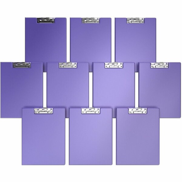 Davis Group Essential Clipboard, Lever Clip-Purple, PK10 4511-69-10 - main
