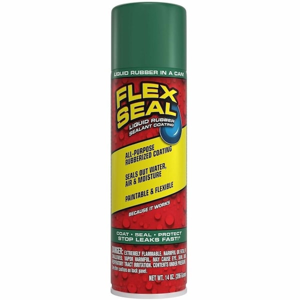 Flex Seal Green, Net Wt. 14 oz, 6PK FSGRNR20 - main