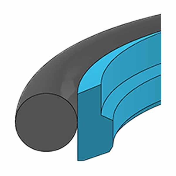 Hercules Sealing Products MKR-40X55.1X6U, BR-URE/NBR-40.00x55.10x6.00, BUFFER RINGS MKR-40X55.1X6U - main