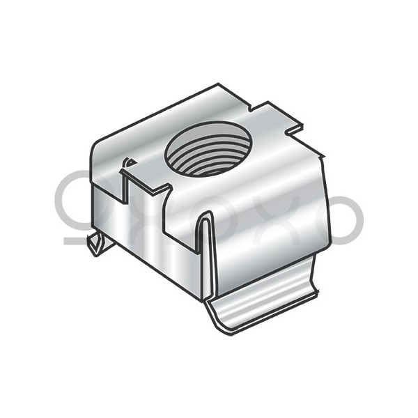 Oxoxo 10-24-2B Cage Nuts 18 8 Stainless Steel, 500PK 559055 - main