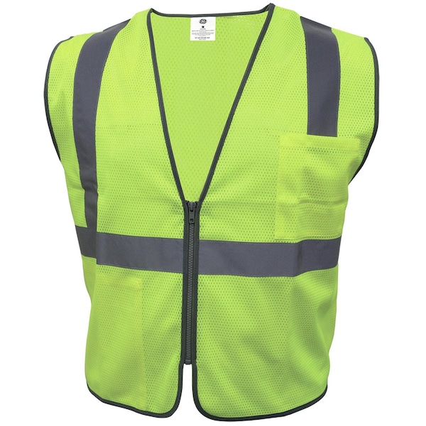 General Electric Reflective Safety Vest Green M GV076GM - main