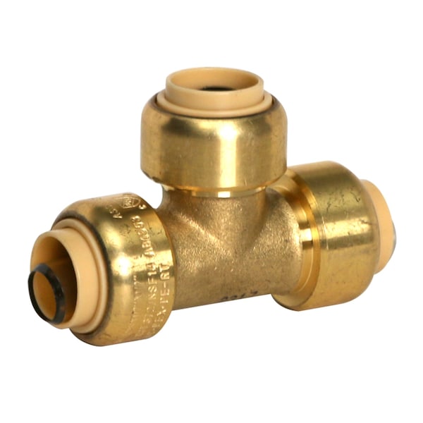 Usa Industrials SharkBite Push to Connect Tube Fitting, Brass, Union Tee, 3/8 in Tube ZUSA-TF-PTC-LFBR-57 - main