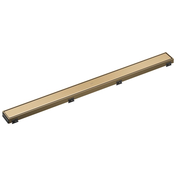 Delta 36 in Reversible Linear Shower Drain Trim In Champagne Bronze DT0733613-CZ - main