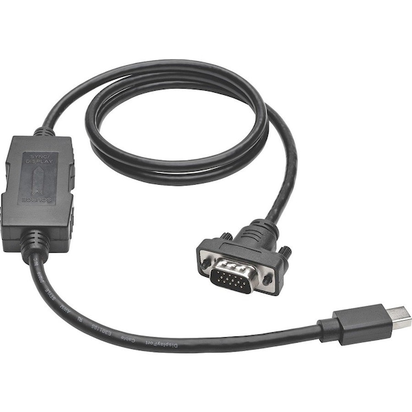 Tripp Lite series P586-003-VGA-V2 Mini DisplayPort 1.2 to VGA Active Adapter Cable, 3 ft. P586-003-VGA-V2 - main