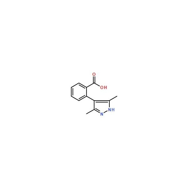 Ak Scientific 2-(3, 5-Dimethyl-1H-pyrazol-4-yl)benzoic acid (1g), CAS 321309-43-7 Y8720-1g - main