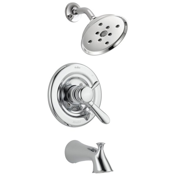 Delta Lahara Monitor 17 Series H2Okinetic Tub & Shower Trim In Chrome T17438-H2O - main