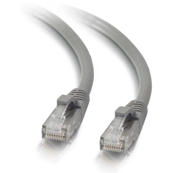 C2G 7FT CAT5E SNAGLESS UNSHIELDED UTP ETHERNET NETWORK PATCH CABLE - GRAY 15192 - main